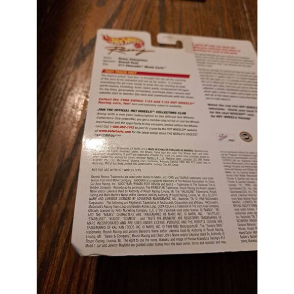 Vintage 1999 Mattel Hot Wheels Racing Matt Kenseth DeWalt Pit Crew Collector Ed - Picture 3 of 6